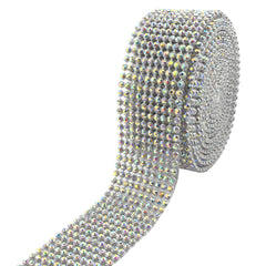 Rhinestone Ribbon Craft Trim, 2 Yards