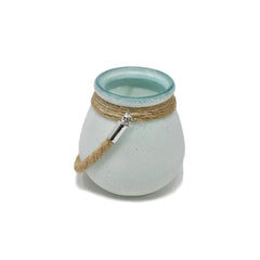 Assorted Sandy Colored Glass Jars, 4-1/4-Inch, 3-Piece