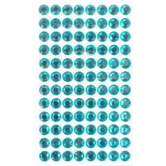 Round Adhesive Diamond Gem Stickers, 10mm