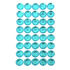 Round Adhesive Diamond Gem Stickers, 16mm