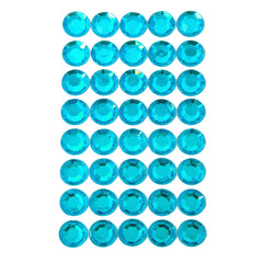 Round Adhesive Diamond Gem Stickers, 16mm
