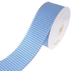 Decorative Vertical Lines Woven Ribbon, 1-1/2-Inch, 10-Yard