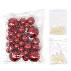 Vase Filler Pearls with Aqua Jelly Beads, 5/16-Pound