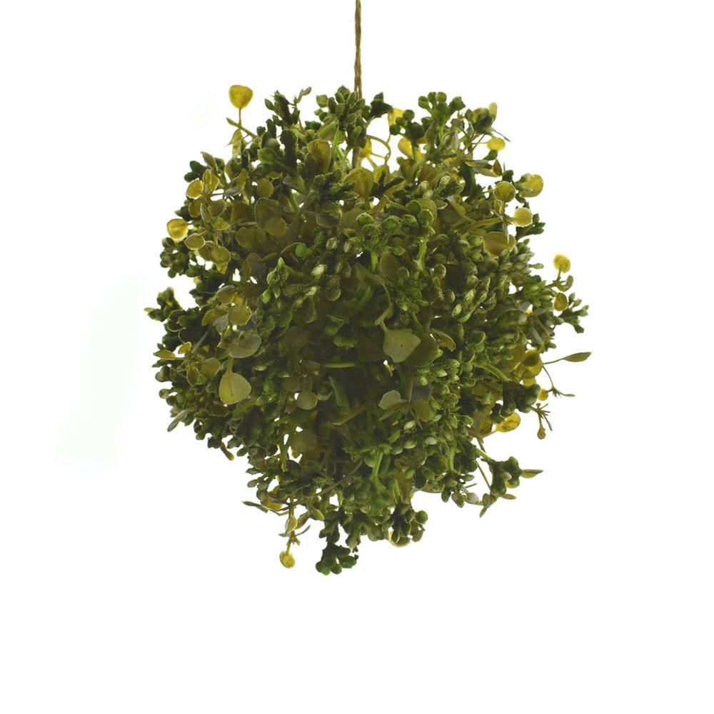 Hanging Japanese Moss Ornamental Ball, 4-1/2-Inch