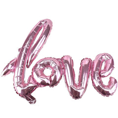 Script 'Love' Foil Balloon, 29-Inch