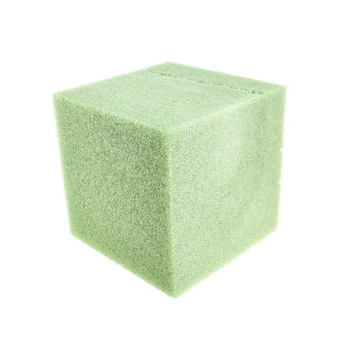 Styroshapes Styrofoam Green Cube, 5-Inch