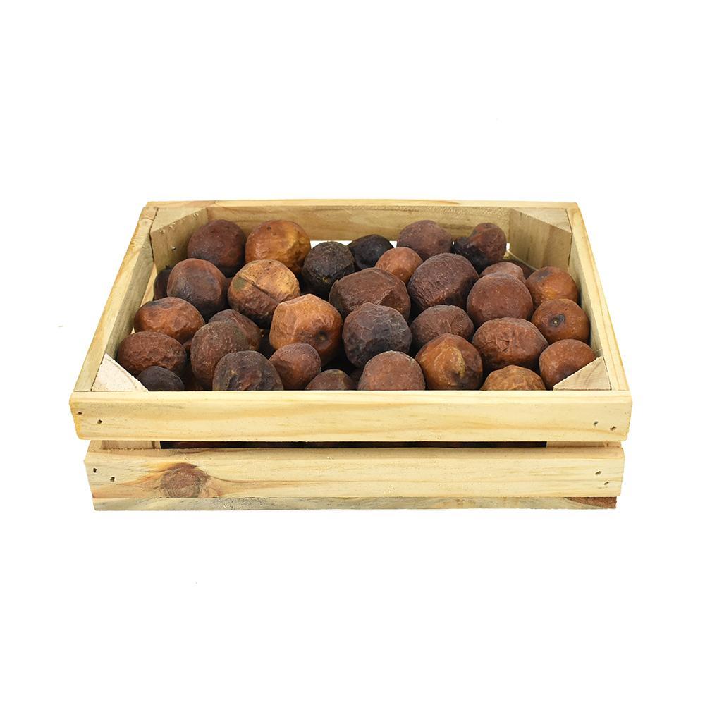 Artificial Loose Dried Berries in Crate, Assorted Sizes, 60-Piece
