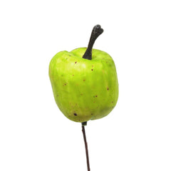 Artificial Decorative Mini Apple Bunch, 1-Inch, 6-Count - Green