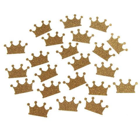 Glitter Paper Crowns, 1-1/2-inch, 16-count