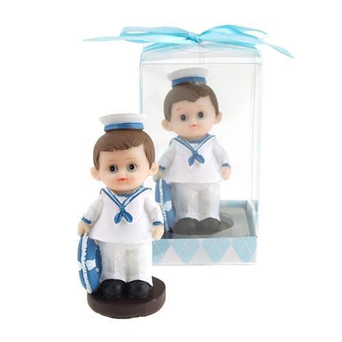 Baby Sailor Outfit Polyresin Favors, 3-1/4-Inch