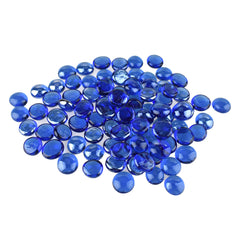 Flat Glass Marble Gems, 15-Ounce, 80-Count