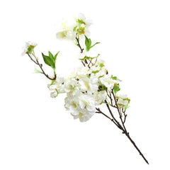 Artificial Cherry Blossom Floral Spray Pick, 19-Inch