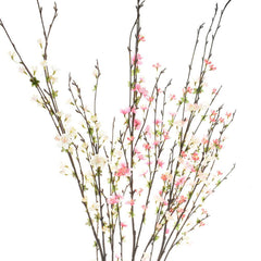 Artificial Cherry Blossom Spray, 38-Inch