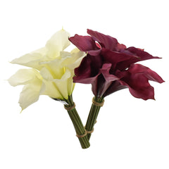 Artificial Calla Lily Spray Bundle, 11-Inch