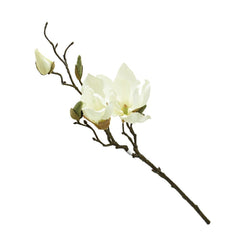 Artificial Magnolia Spray, 19-Inch