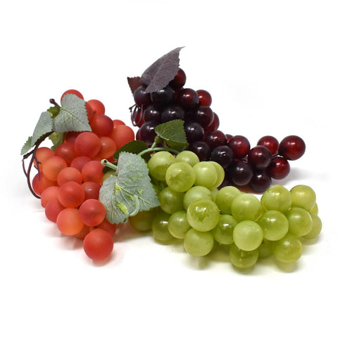 Realistic Juicy Grape Bunch Cluster, 7-Inch