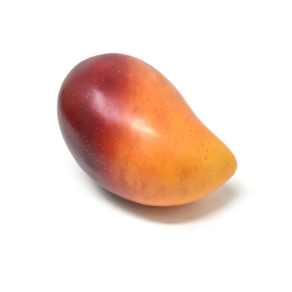 Artificial Juicy Mango Bowl Filler, Orange, 5-Inch