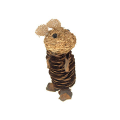 Winter Pine Cone Small Mouse Friends Decorations, 4-1/2-Inch