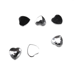 Heart-Shaped Acrylic Rhinestone Diamonds