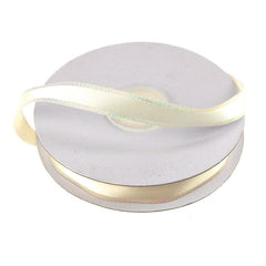 Satin Ribbon with Iridescent Edge, 3/8-inch, 25-yard