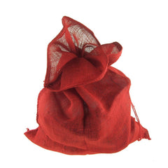 High Quality Natural Burlap Drawstring Santa Sack