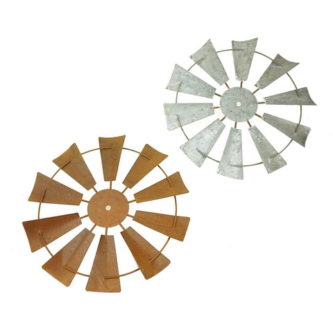 Mini Hanging Windmill Decor Accent, 12-Inch
