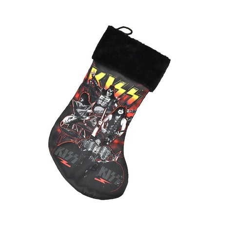 Kiss Band Cuffed Christmas Stocking, 18-Inch