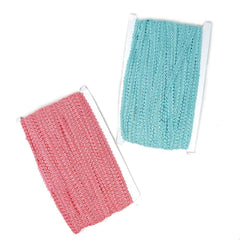 Metallic Waved Trim, 10mm, 25-Yard