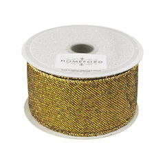 Metallic Disco Bling Christmas Ribbon, 2-Inch, 10 Yards