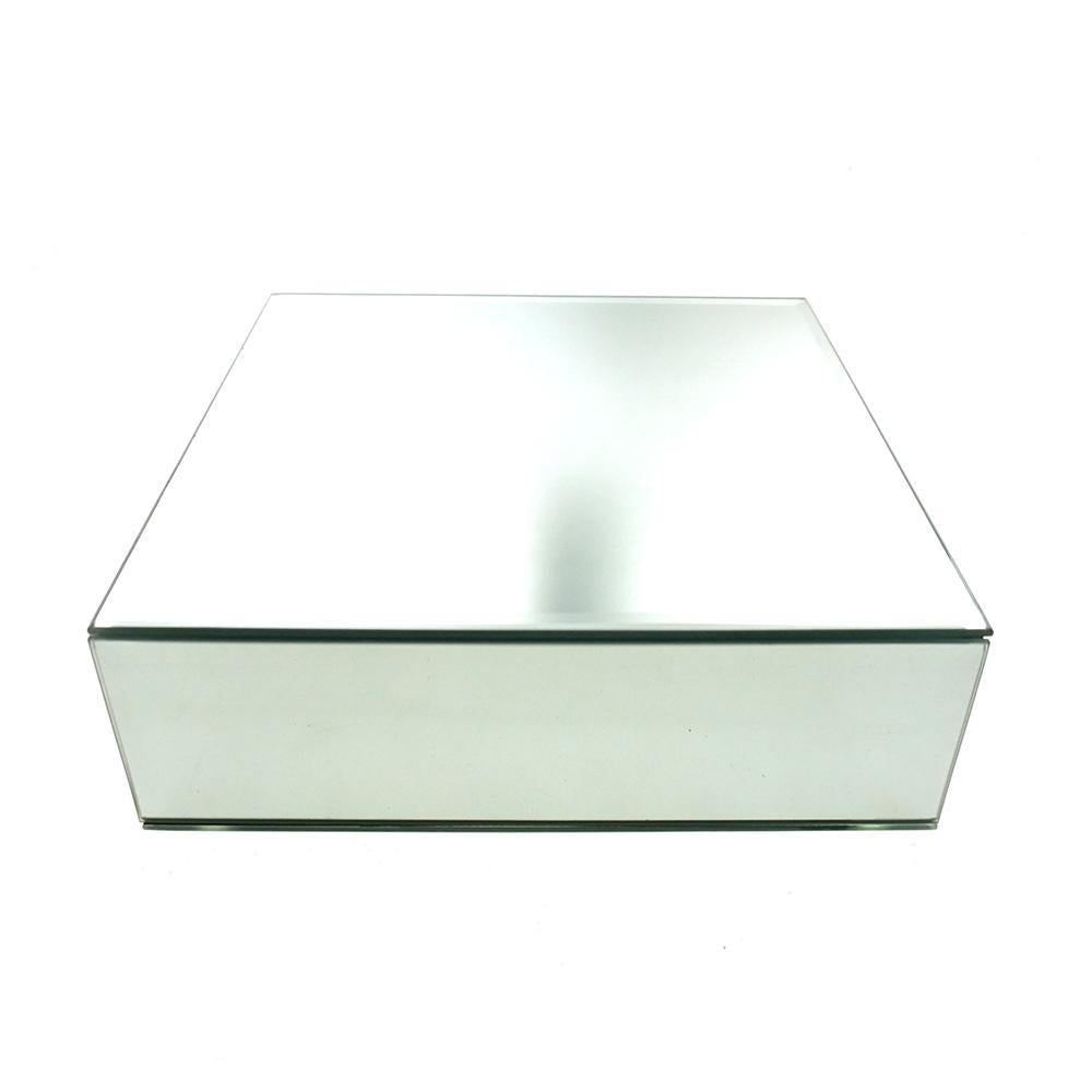 Square Mirror Pedestal, 9-3/4-Inch