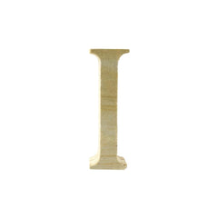 Pine Standing Wood Letters Numbers and Symbols, 2-inch, 3-count