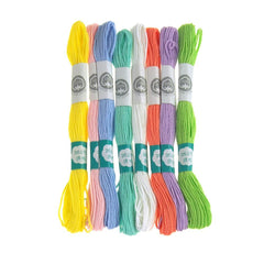 Cotton Embroidery Floss, 8.7-yard, 8-piece