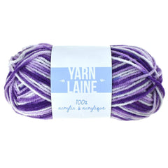 Multi-Dyed Acrylic Yarn Bundle, 115-Yard