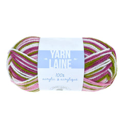 Multi-Dyed Acrylic Yarn Bundle, 115-Yard