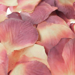 Two Tone Faux Rose Petals Table Confetti, 400-Piece