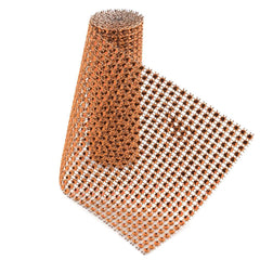 Rhinestone Mesh Wrap Roll, 4-3/4-inch, 1-yard