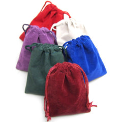 Velvet Jewelry Pouch Gift Bags, 3-inch x 4-inch, 25-Piece