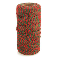 Cotton Bakers Twine Ribbon, 10 Ply, 100 Yards