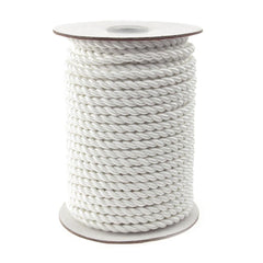 Pastel Twisted Cord Rope 2 Ply, 6mm, 25 Yards