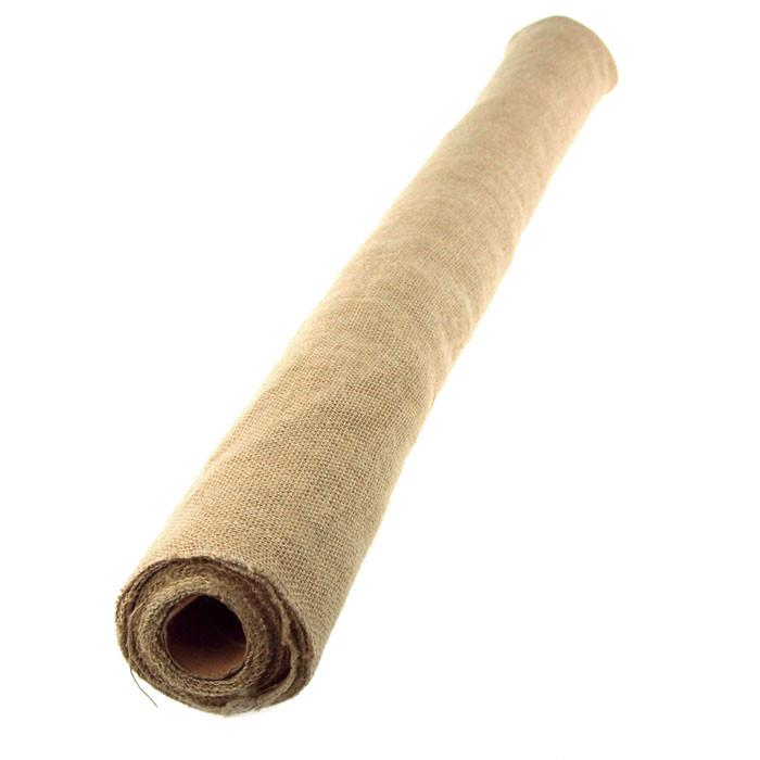 Natural Burlap Jute Fabric Roll, 40-inch, 5-yard