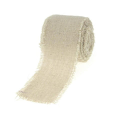 Natural Linen Ribbon Fringe Edge, 5 Yards