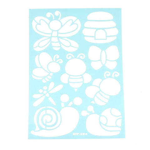 Creature Pals Multi-Media Stencil, 11-Inch