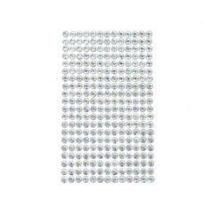 Round Adhesive Diamond Gem Stickers, 6mm