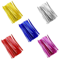 Metallic Craft & Treats Twist Ties, 4-3/4-Inch, 500-Count