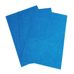 Self-Adhesive Glitter EVA Foam Sheet, 8-Inch x 12-Inch, 3-Count