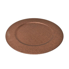 Glitter Round Charger Plate, 13-Inch, 1-Count