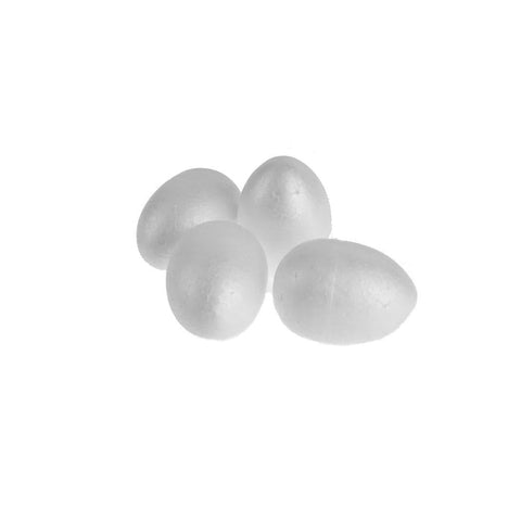 Polyfoam Eggs 3-Inch x 2-1/4-Inch, 4-Count