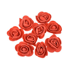 Soft Touch Roses Flower Head Embellishment, 1-1/2-Inch, 25-Count