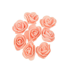 Soft Touch Roses Flower Head Embellishment, 1-1/2-Inch, 25-Count