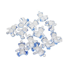 Translucent Teddy Bear Party Favors, 1-Inch, 12-Count